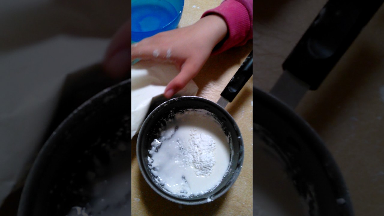 Slime tutorial using only Cornstarch and water! YouTube