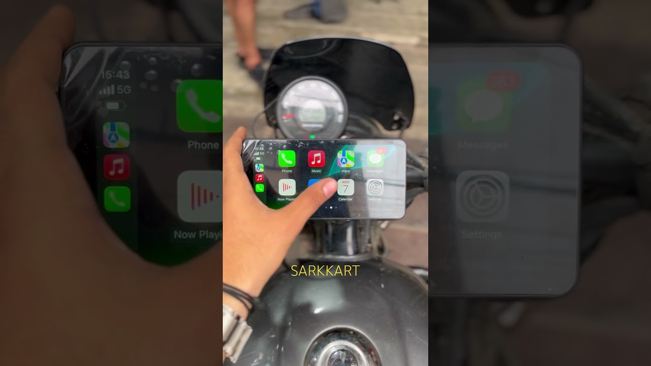 Install Smart Screen In Hunter 350😮‍💨✅ 