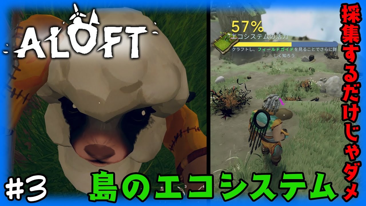 #3 【ALOFT】 採取するだけじゃダメ！島のエコシステム 【早期アクセス】