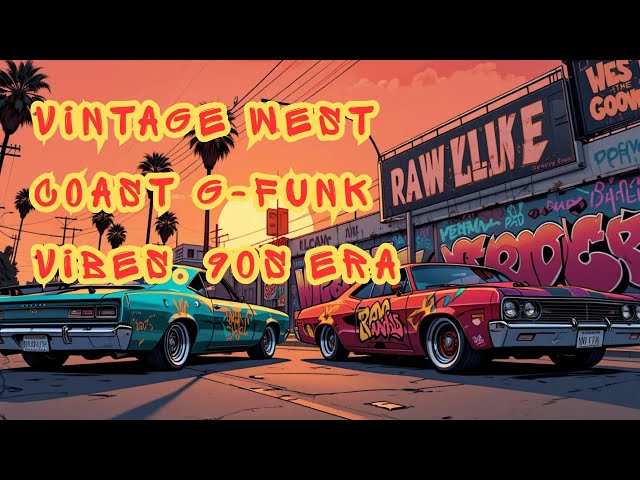 Cool House Productionsコンピ　G-RAP G-FUNK ɢ-ғᴜɴᴋ ᴄʟᴀssɪᴄs | Full West Coast Golden Era Tape