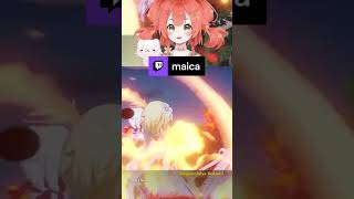 knocked out of frame | maica on #Twitch #stream #vtuber