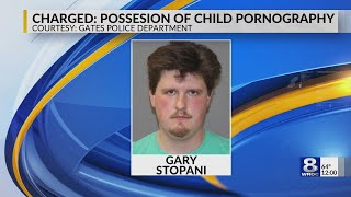 Penfield man accused of recording Gates couple, now charged with child pornography