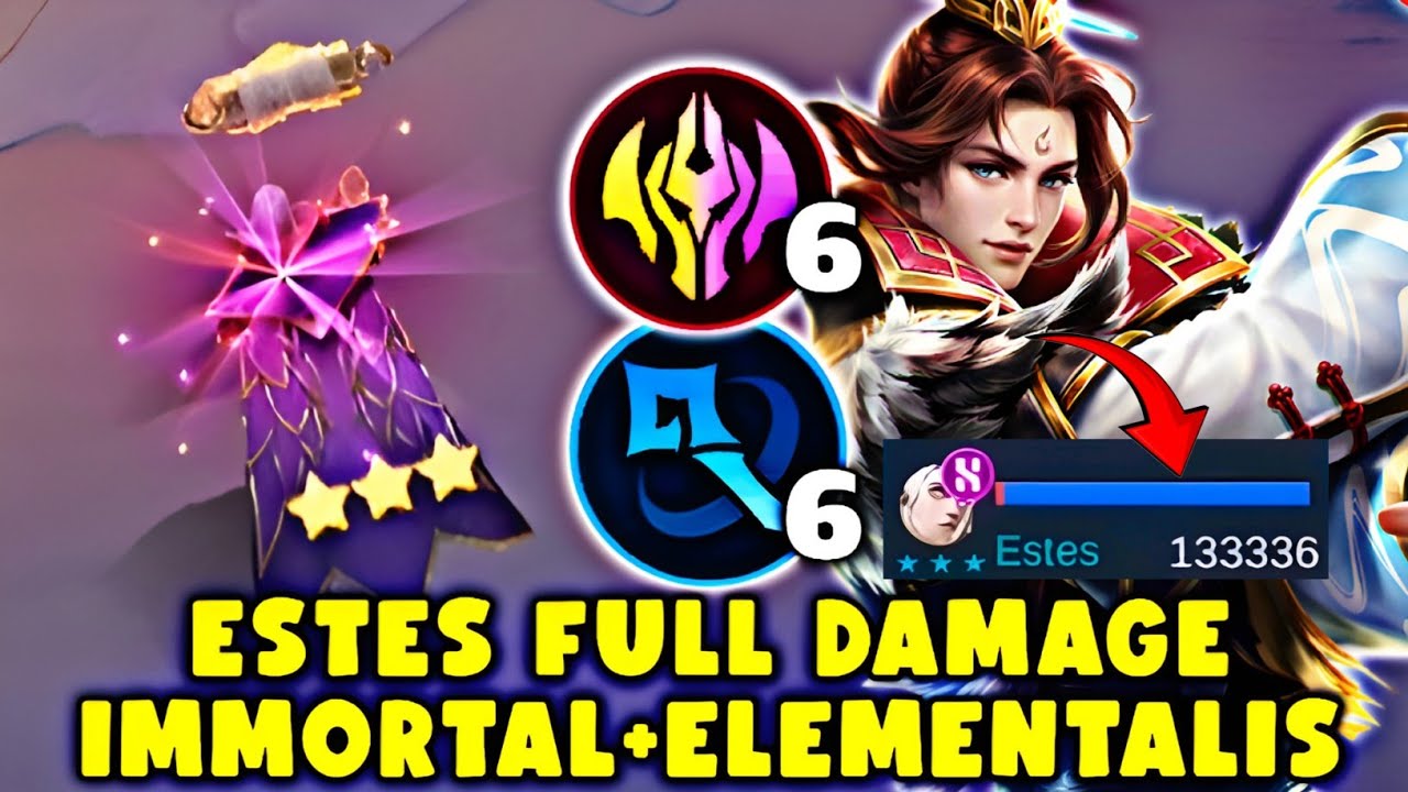 RYA 1‼️ESTES FULL STAK IMMORTAL SAKIT PARAH‼️COMBO TERKUAT MAGIC CHESS