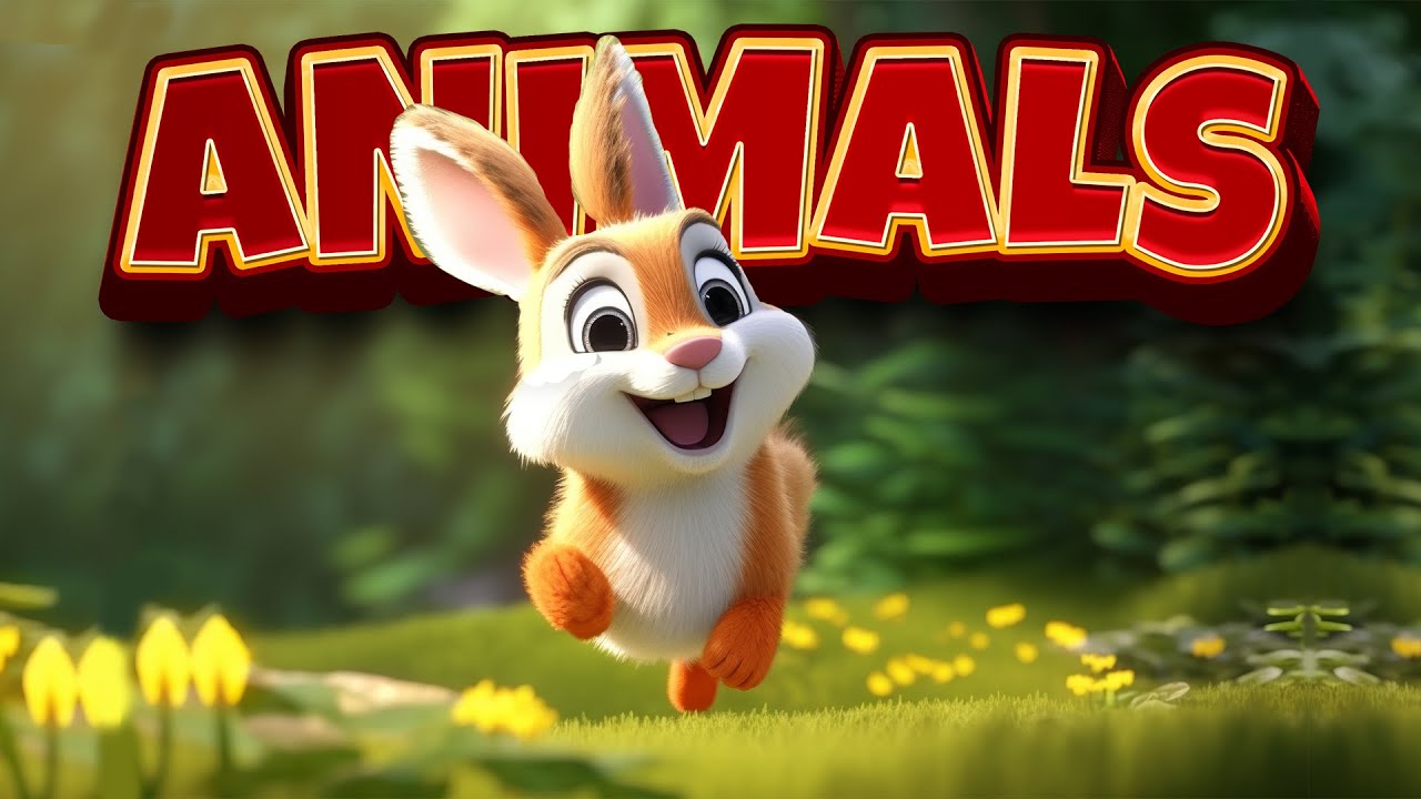 Lovely Animal Sounds: Rabbit, Puppy, Leopard, Hyena, Kingfisher ...