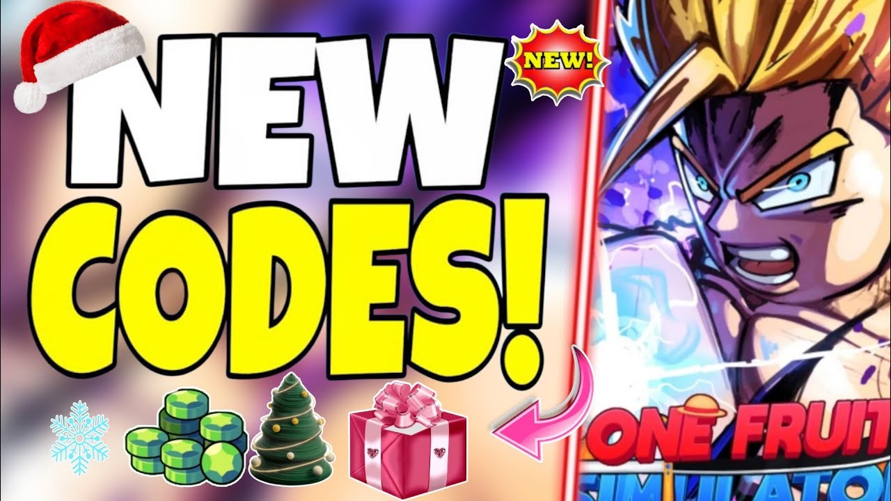 ⛄️SMALL QOL⛄️ ONE FRUIT SIMULATOR CODES - ROBLOX ONE FRUIT SIMULATOR CODES