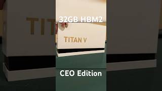 Nvidia's 32GB Secret: The Titan V CEO Edition #nvidia