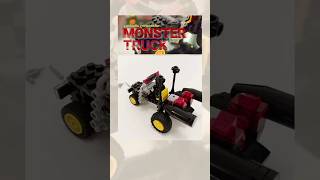LEGO MOC: Black Super Turbo Monster Truck 💀 MOC Teaser #lego #legomoc #shorts #legobuild #moc #diy