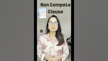 Non-Compete Clause Explained: What Every Employee Must Know #employmentlaw #knowyourrights