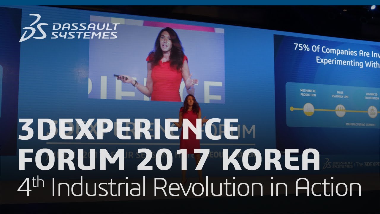 3DEXPERIENCE FORUM 2017 KOREA│4th Industrial Revolution in Action│CSO Monica Menghini(ENG)
