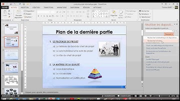 PowerPoint insérer dans une présentation les diapositives d
