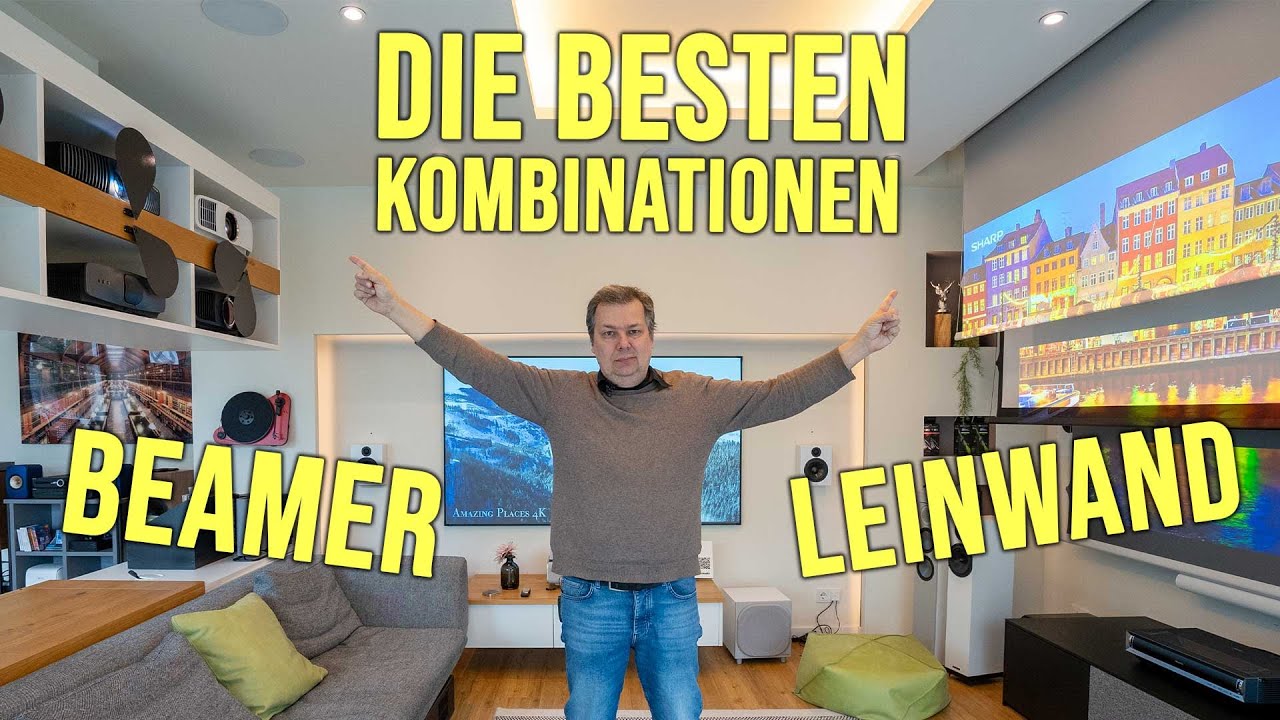 Wohnzimmerkino: Welche Kontrastleinwand passt zu welchen Beamern und Anwendungen?!?