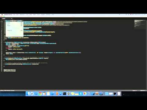 Working Example of sending message from iOS application to PHP script and saving to MySQL database