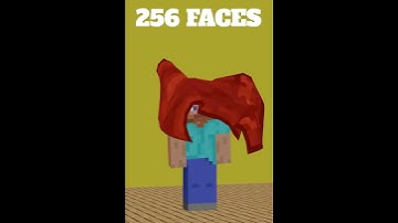 Steve cloth simulation #blender3d #blender #3d #clothsimulation #minecraft #steve