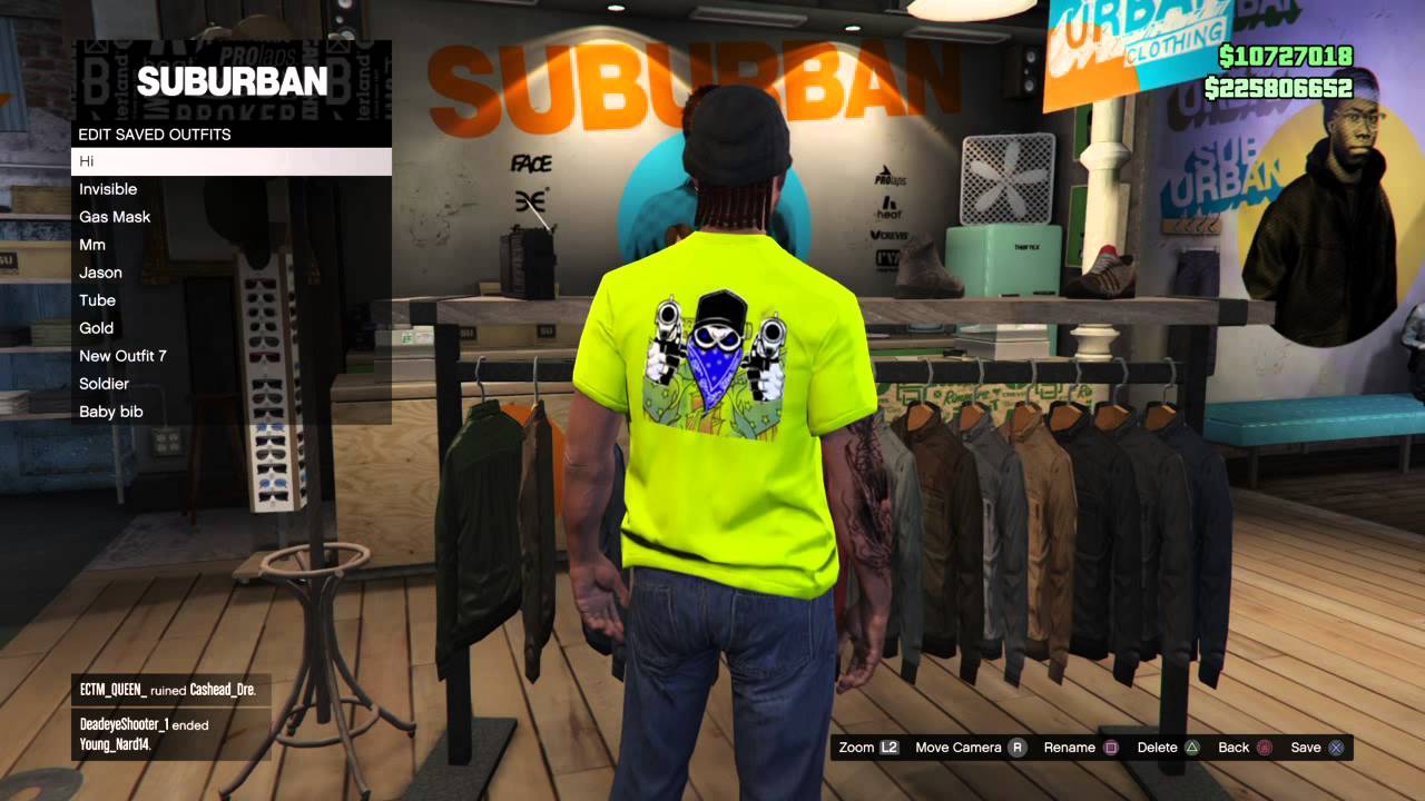 GTA 5 Online - 2 EMBLEMS ON ONE SHIRT (Get Two Crew Emblems On One T ...