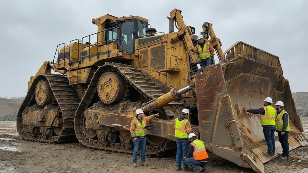 2027 Komatsu D575A MONSTER Dozer 🔥 The Biggest Beast on Earth! - YouTube