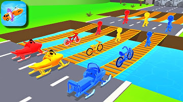 Shape Shifting 🏃‍♂️🚁🚗Max level Gameplay Walkthrough Part - 29 (iOS,Android) All levels