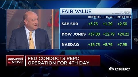 Fed conducts repo operation for a fourth consecutive day