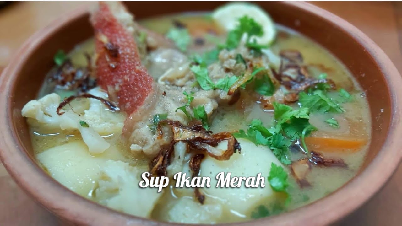 Sup ikan merah che nom