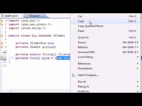 Java#68   JComboBox