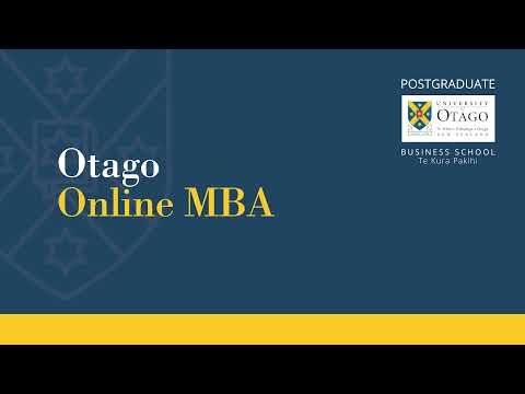 Otago Online MBA