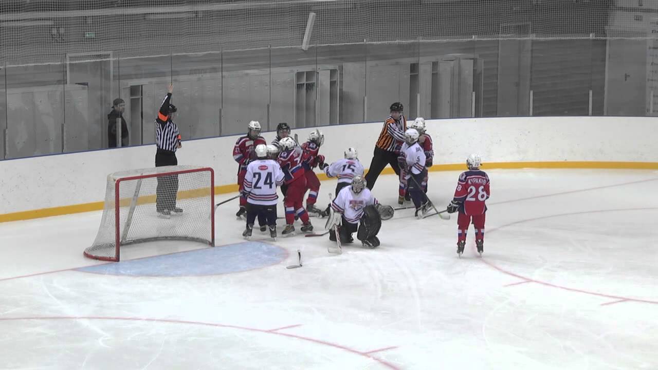 хоккей прямая трансляция Русь - Металлург 7-4 (Драка)