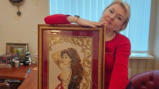 💖Мои оформленные МЕГА-большие работы и не только. Часть 1#вышивка#рукоделие#хобби#многоцветка