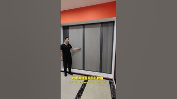 Sun and moon curtain screen door, sunshade ventilation, mosquito protection#qiangning