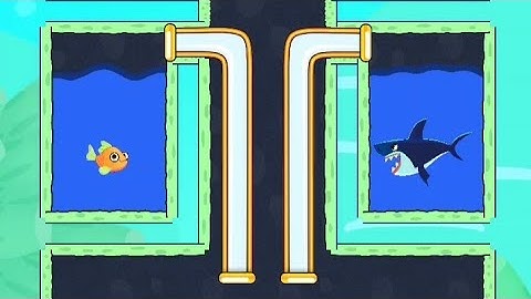 Save The Fish Fishdom Ios Android Gameplay Walkthrough Pull The Pin Puzze