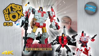 Outside the Box 58 - Transformers Age of the Primes Fireflight - Skydive - Superion | 4K