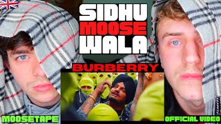 BURBERRY (Official Music Video) - SIDHU MOOSE WALA | MOOSETAPE | THE KIDD | TEJI (GILLTYYY REACT)