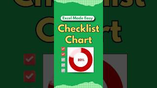 Create an Interactive Checklist Progress Chart in Excel