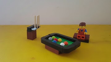 Lego Billiards/Pool Table + Tutorial | Arcade Series | How To Everything | Lego |