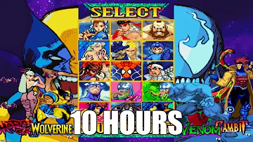 Marvel vs. Capcom 1 (Arcade) - Character Select Theme Extended (10 Hours)