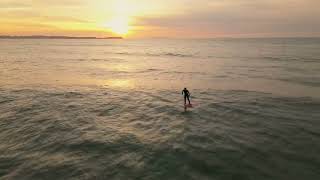 Sunset Foil Drive session | Peniche, Portugal