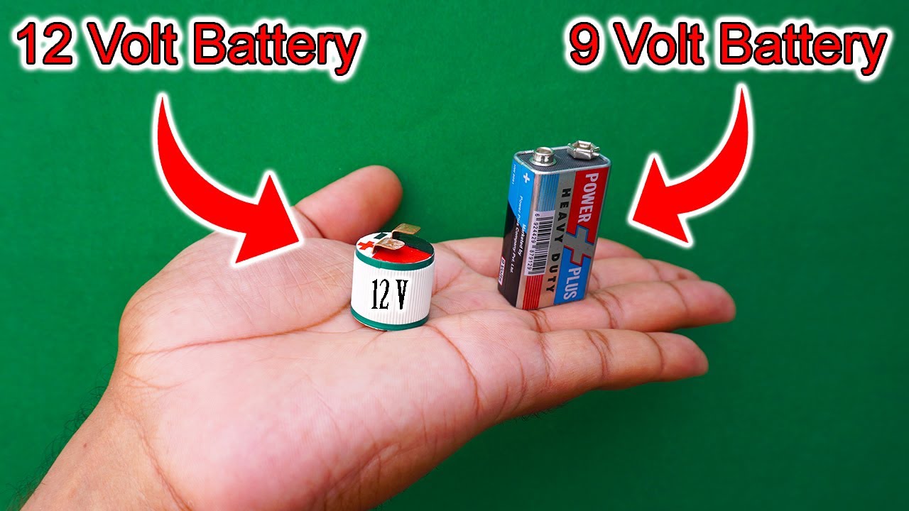 World's Smallest 12Volt Battery Using Lithium Ion Battery, How To Make 12Volt  Battery