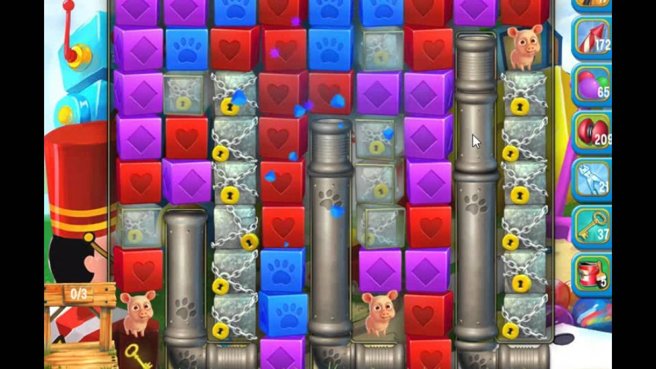 Pet Rescue Saga level 1432 NEW 😈 ►TOBIAS DEAMON◄