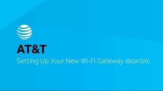 Set up Your New BGW320 WiFi Gateway (Red ONT cable)