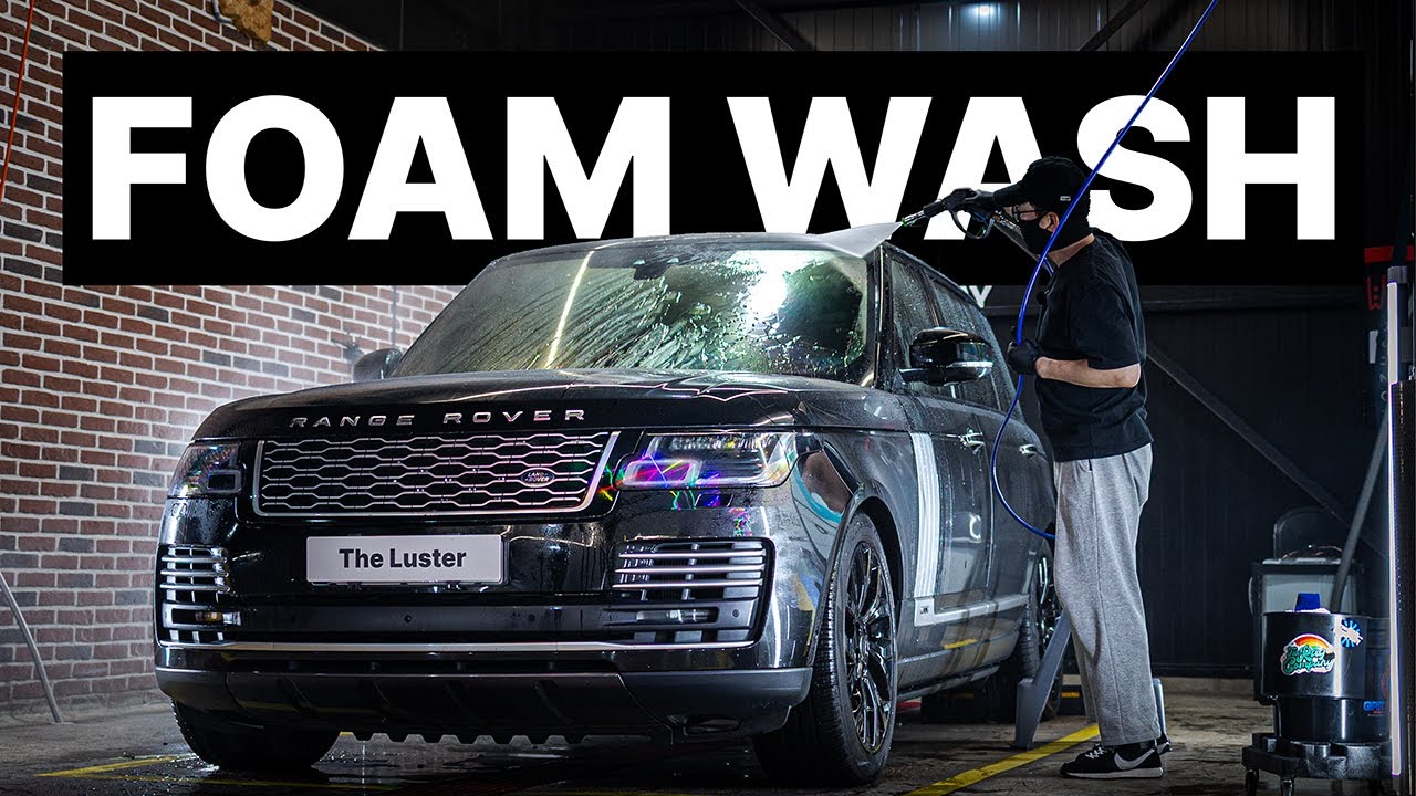레인지로버 보그 디테일링 l Range Rover vogue in&exterior car wash [4K]