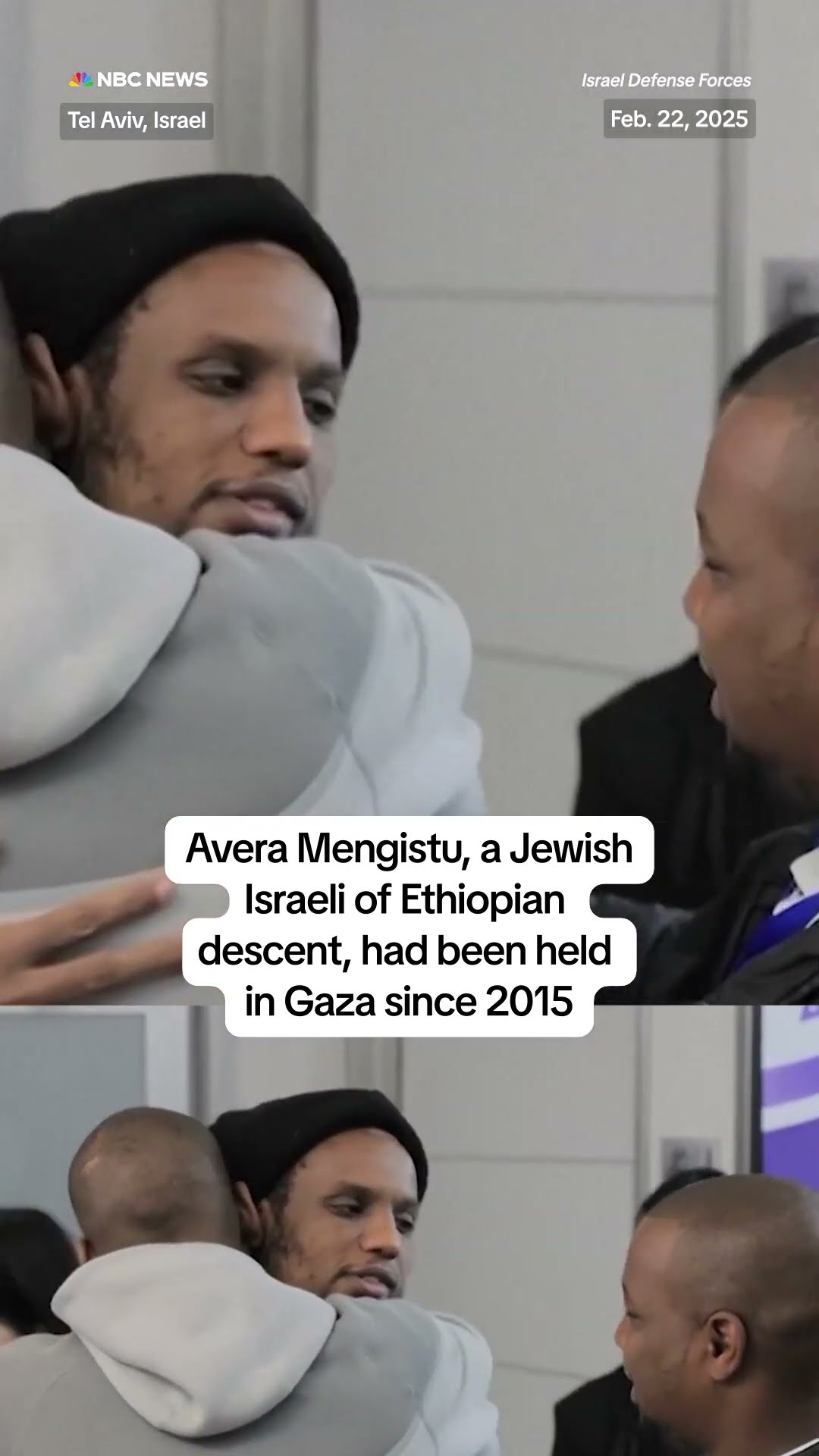 Hostages released by Hamas in the 7th round of exchanges reunite with family