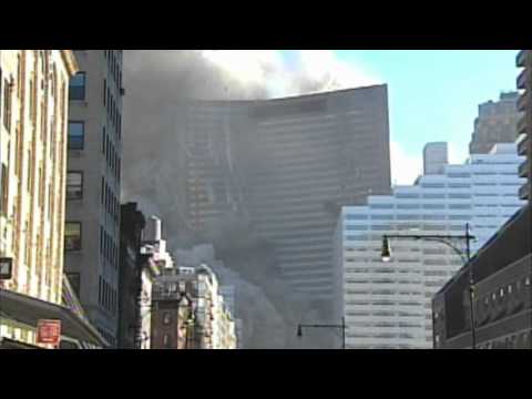WTC 7 Freefall - World Trade Center Building 7 Collapse