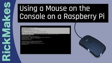 Using a Mouse on the Console on a Raspberry Pi