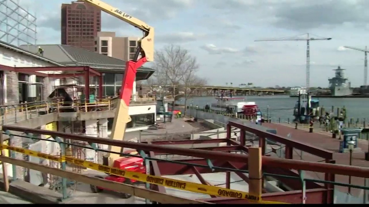 Tour of The Waterside District While It's Under Construction