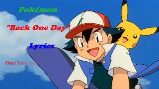 Pokémon Back One Day