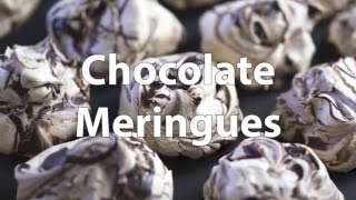 How to Make Chocolate Meringues