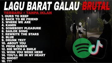 list Lagu Barat Galau Viral Tiktok Terbaru 2025  Ours To Keep, Back To Be friend  Speed + Reverb