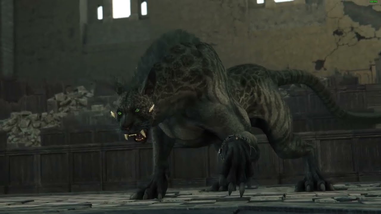 Clive VS Panthère de Combat (Mode Fantaisie Finale)