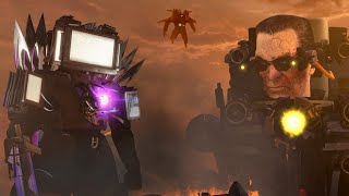 What if Titan TvMan attacked Gman in skibidi toilet 72?