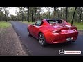 2017 mazda mx5 rf manual 0100kmh  engine sound