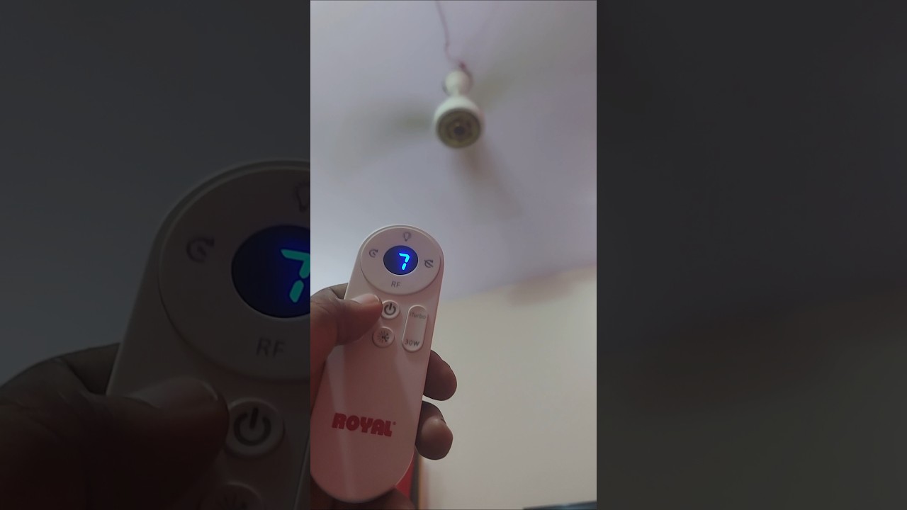 New model Royal Fan Speed AC DC