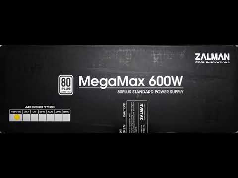 [가성비 파워] 잘만 MegaMax 600W 80PLUS STANDARD 파워서플라이